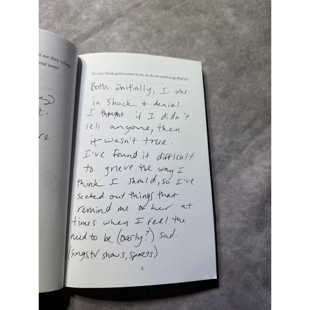F**k Death Workbook Hardcore Grief Recovery Journal Steve Case Self-Help Book